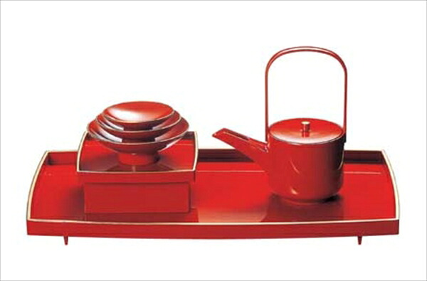 直送品■高級寿おとそセット朱天金（化粧箱入） [ 93001980 ][ 9-2619-0801 ] RFKM601