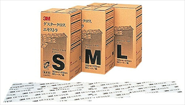 3M(スリーエム) ３Ｍ　ダスタークロスエキストラ [ ５０シート　中型用（Ｍ） ] JDS08002