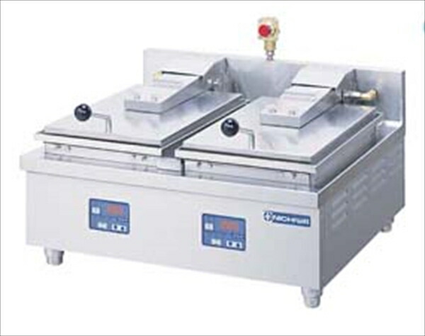 直送品■電気自動餃子焼器２連式ＮＧＭ－５．６ＡＴ [ ３相２００Ｖ ] AGY45