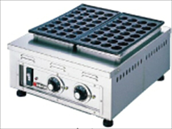 直送品■明かり式たこ焼器ＴＧ－３Ａ [ （３連式８４個焼） ]  GTK02003 [ 1-1001-0102 ]