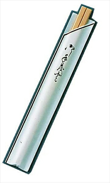 割箸袋入茶線白樺元禄２０．５ [ （１ケース１００膳×４０入） ] XHSA0