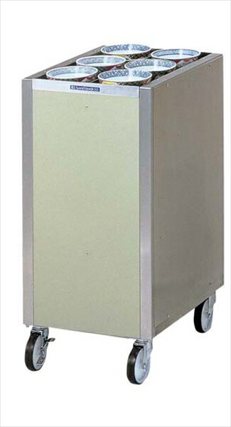 直送品■ＣＬＷつづき物多列手押し車型ディスペンサー [ ＣＬ１６Ｗ４（保温なし） ]  HDI6007 [ 1-0867-0207 ]