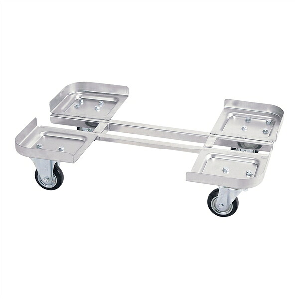 弁慶 ＢＫ　ステンレスタンク用絞り製台車 [ ６０・８０・１００Ｌ兼用 ] ATV7501 [ 1-0181-0401 ]｜ダイレクトコム ～Smart-Tool館～
