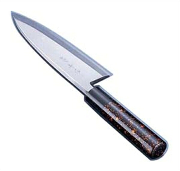 インテックカネキ 歌舞伎申し合わせごはん炊き 忠舟 出刃包丁 [ １８ｃｍ 黒金茶 ]   ATD0207 [ 1-0301-1007 ] 鍋-鍋・フライパン-キッチン用品・食器・調理器具