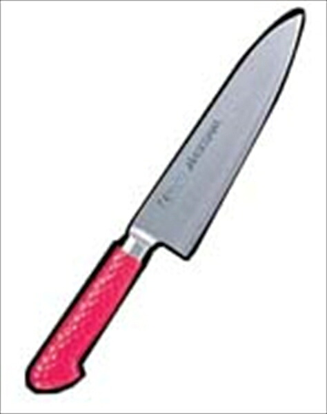 HASEGAWA(ハセガワ) 抗菌カラー庖丁　牛刀　１８cm [ ＭＧＫ－１８０　　レッド ] AKL09183A