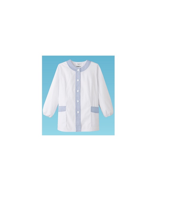 サーヴォ 女性用デザイン白衣　長袖　　ＦＡ－７２０ [ Ｌ ] SHK383
