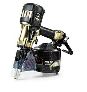 HiKOKI［正規店] ２年保証 高圧ロール釘打機　NV90HR2(S)【ケース付セット】 　ハイゴールド　★パワー切替機構付｜ダイレクトコム ～Smart-Tool館～
