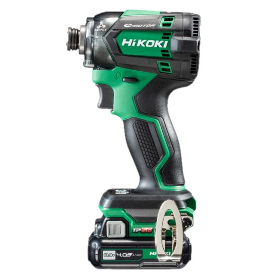 HiKOKI ［ ハイコーキ ] 10.8V インパクトドライバ  WH12DCA(2LS) 【独居室２個・申し受ける器・容れもの付書き割り】