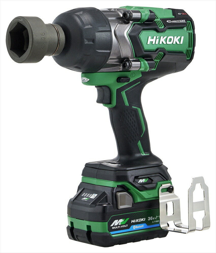 HiKOKI ［ ハイコーキ ] 36V コードレスインパクトレンチ WR36DF(2XPSZ)【独居室２個・申し受ける器・入れもの付仕掛ける】 ※ソケット別売