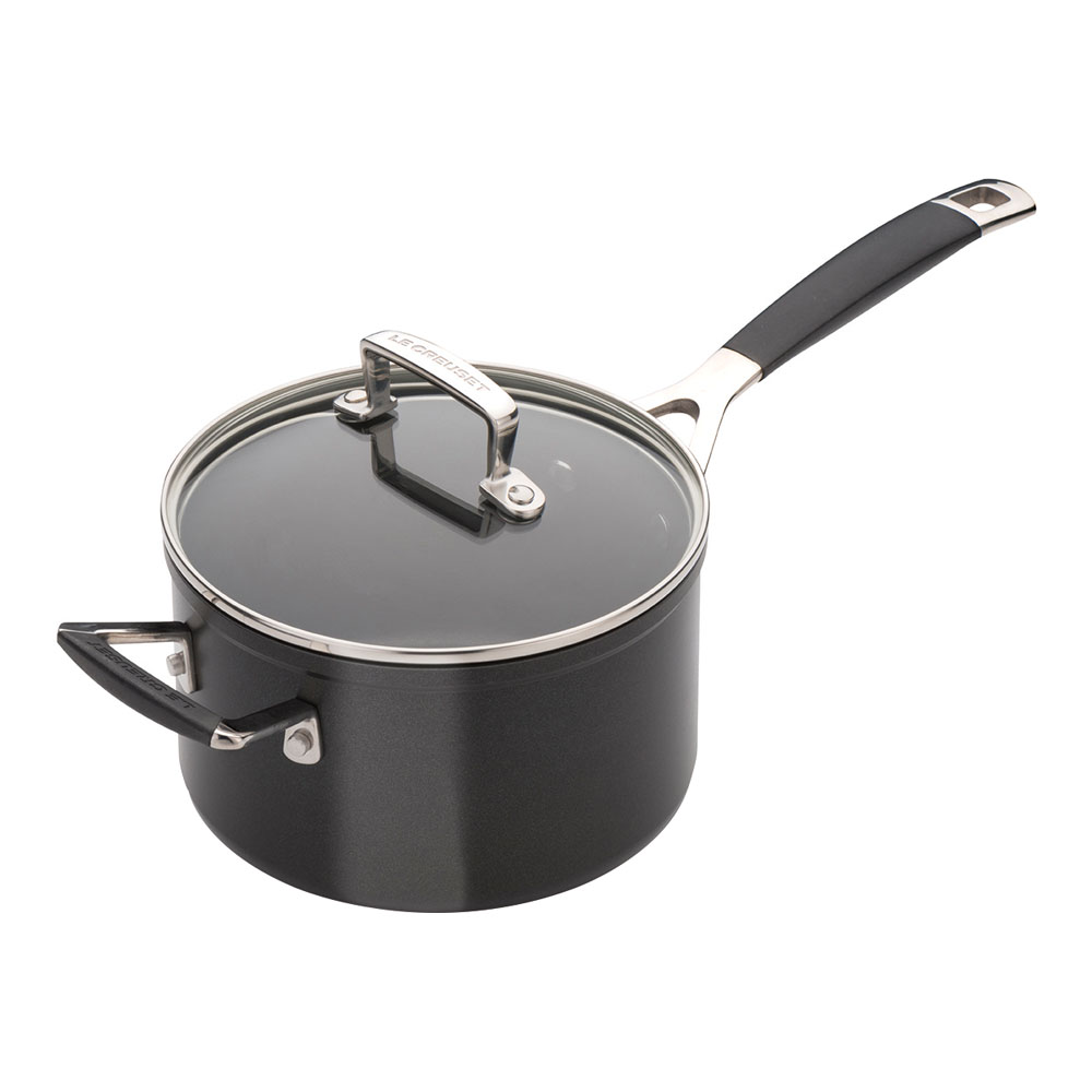 LE CREUSET(ル・クルーゼ) ル・クルーゼ　ＴＮＳ　ソースパン [ （ガラスフタ付）　１８ｃｍ ] ALK4801