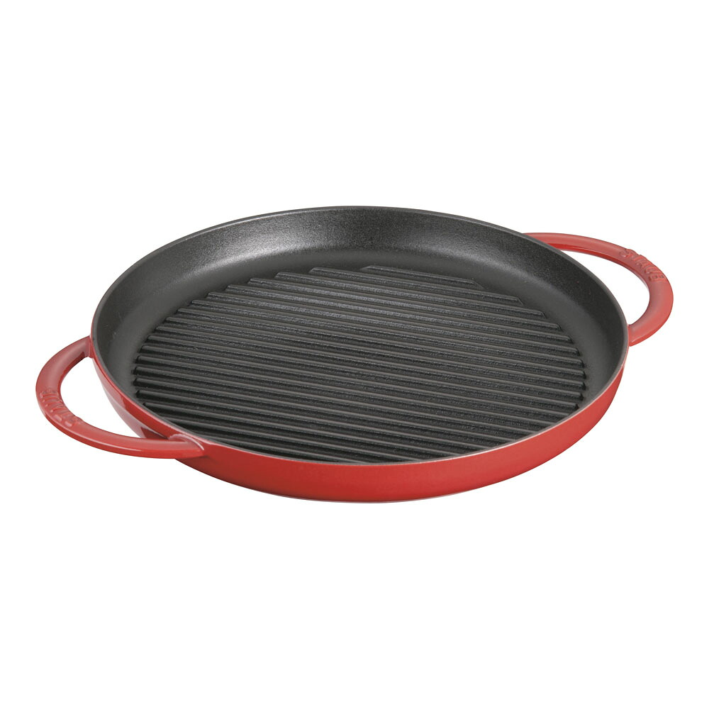 STAUB(ストウブ)ストウブ　ピュアグリル　３０cm４０５１１&minus;５２５　チェリー [ 1-0078-0308 ]｜ダイレクトコム ～Smart-Tool館～