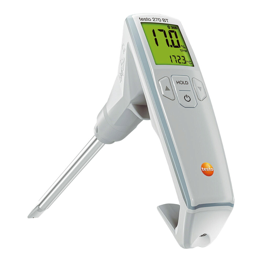 テストーデジタル食料雑貨類油テスターｔｅｓｔｏ２７０ＢＴ [ 1-0748-0801 ]