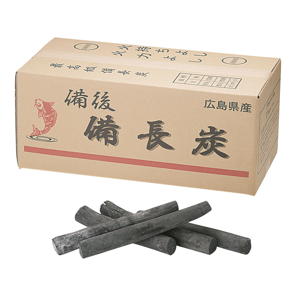 山大焚き物加工備後 備長炭（広島）丸中 [ 1-0774-0401 ]