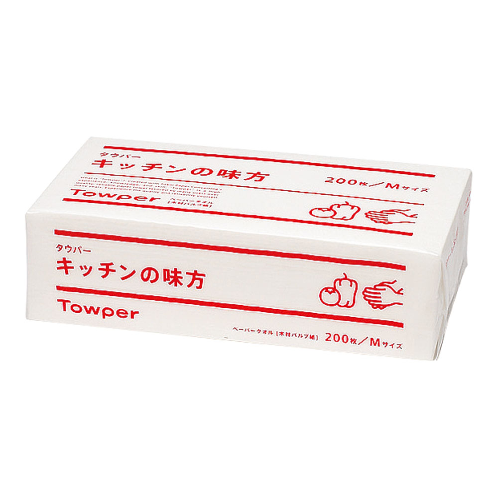 トライフタウパー 勝手もとのかばい立てＭ （２００枚×３０束） [ 1-1574-0502 ]