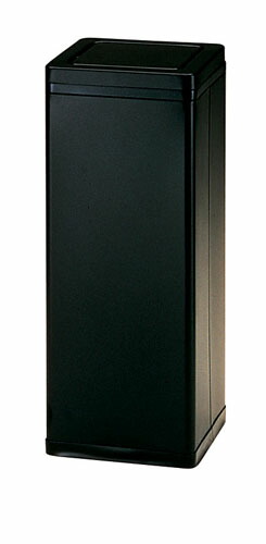 ぶんぶく角型円形交差点屑入 ＲＳＬ－２０４Ｎ（黒いこと） [ 1-2597-0901 ]