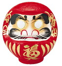 ■直送品 ヤマコー 福だるま １０号   [  1-2642-0403  ]