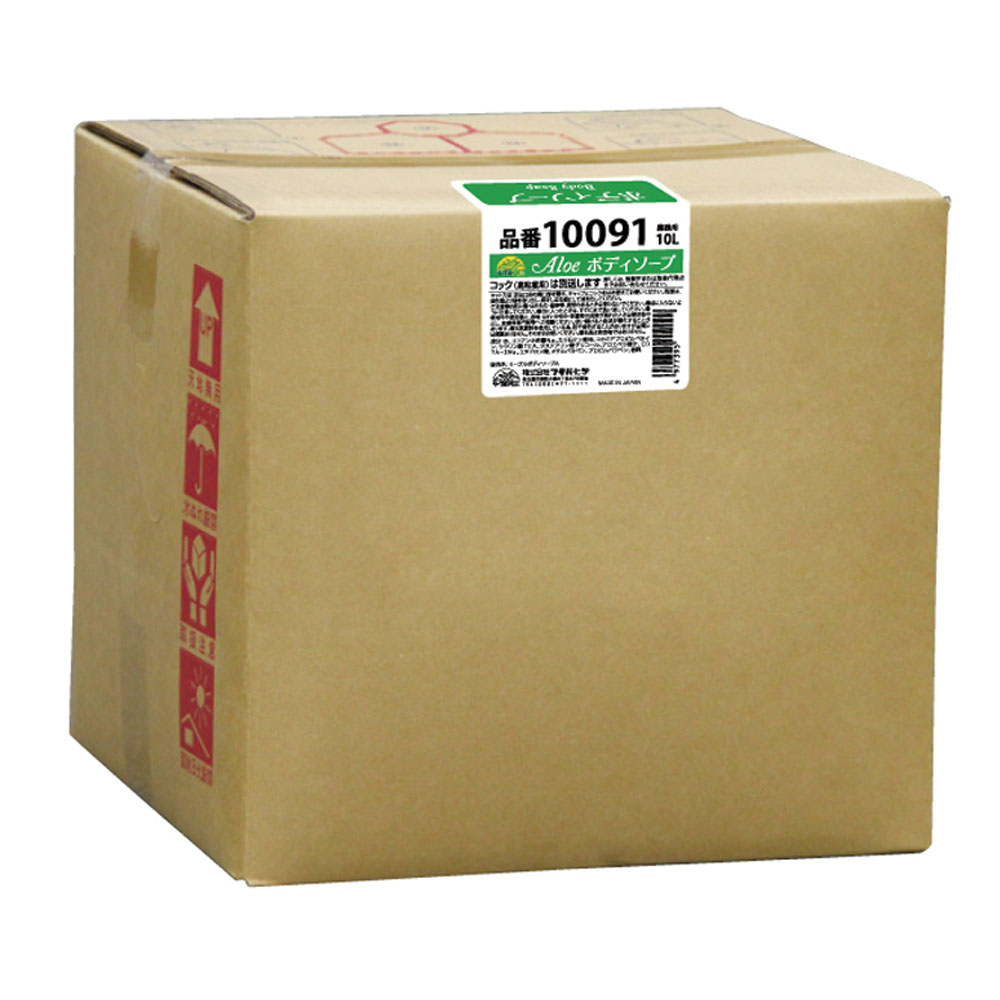 フタバ舎密学アロエボディソープバックインボックス１０Ｌ [ 1-2498-0801 ]