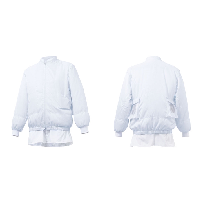 白い空調服 ＳＫＨ６５００ Ｌ 8-1466-1402 【高額売筋】