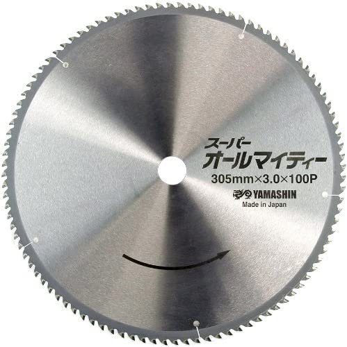 山真製鋸(YAMASHIN) オールマイティー 多種多様さ原料品切りはなす用 チップソー 百貨店オールマイティー 305mm×100P SPT-YSD-305SOY 卓上マルノコ 切りはなす機 パウダーメタルチップ 無声映画遣りくち
