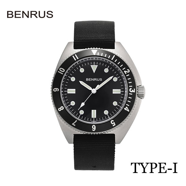 漆黒の皇帝　BENRUS 763 ブラック腕時計 漆黒の皇帝 BENRUS 763 ブラック腕時計 漆黒の皇帝様専用 BENRUS