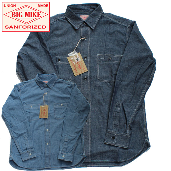 楽天市場】【BIG MIKE（ビッグマイク）】COTTON OXFORD BD SHIRTS