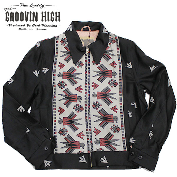 【The GROOVIN HIGH（ザ・グルーヴィンハイ）】#260407 Vintage 1950s Style Gabardine Drizzler Jacket Thunderbird（サンダーバード） 律動的な調子いの一番  ギャバジャン VINTAGE ヴィンテージ ヘラクレスジャケット