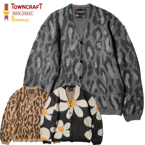 楽天市場】タウンクラフト TOWN CRAFT SHAGGY COLOR CARDIGAN モヘア風