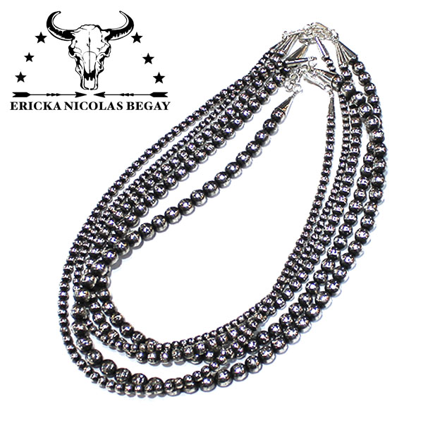 Navajo Pearl Necklace ナバホパールネックレス [5mm 45cm] ナバホ族 ...
