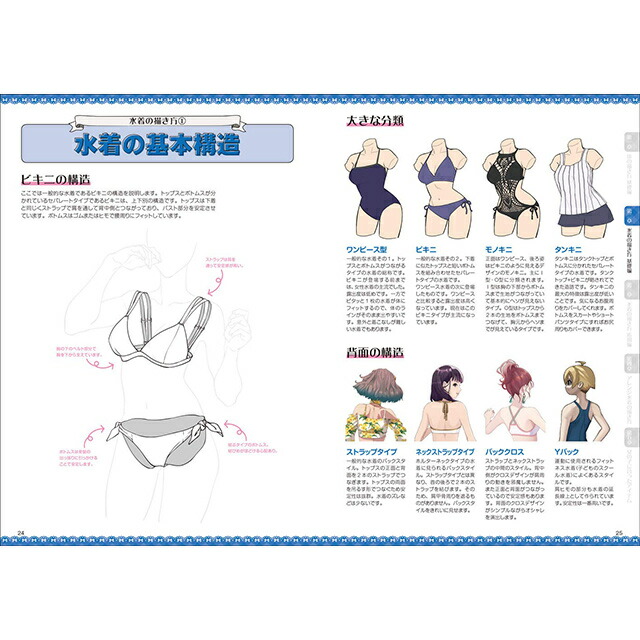 水着の描き方 コミック画材通販 Tools楽天shop