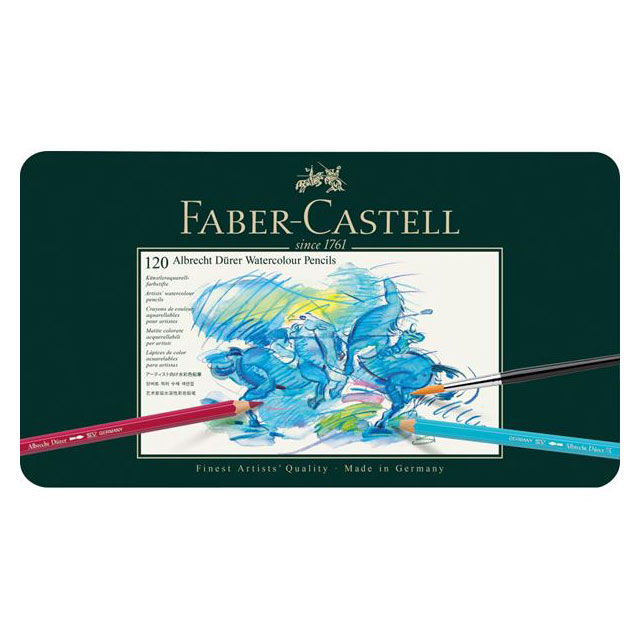 Faber-Castell Albrecht Dürer 水彩色鉛筆 24色 Albrecht Dürer watercolour pencil, tin of 24