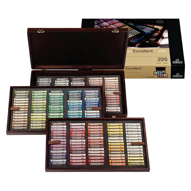 rembrandt レンブラント ソフトパステル 廃番品 180色 楽天市場】レンブラント ソフトパステル 150本（144色）木箱
