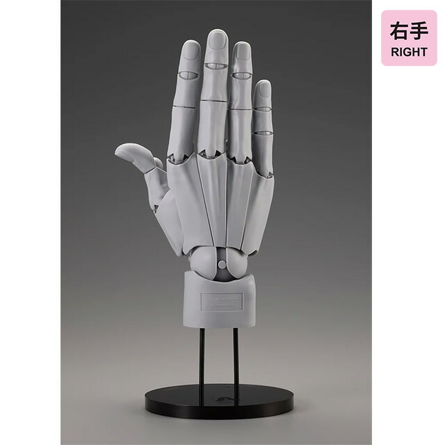 ハンドモデル R GRAY ARTIST 1/1 コトブキヤ フィギュア 右手 ARTIST SUPPORT ITEM ハンドモデル/R -GRAY-(ハンドモデル/R -GRAY