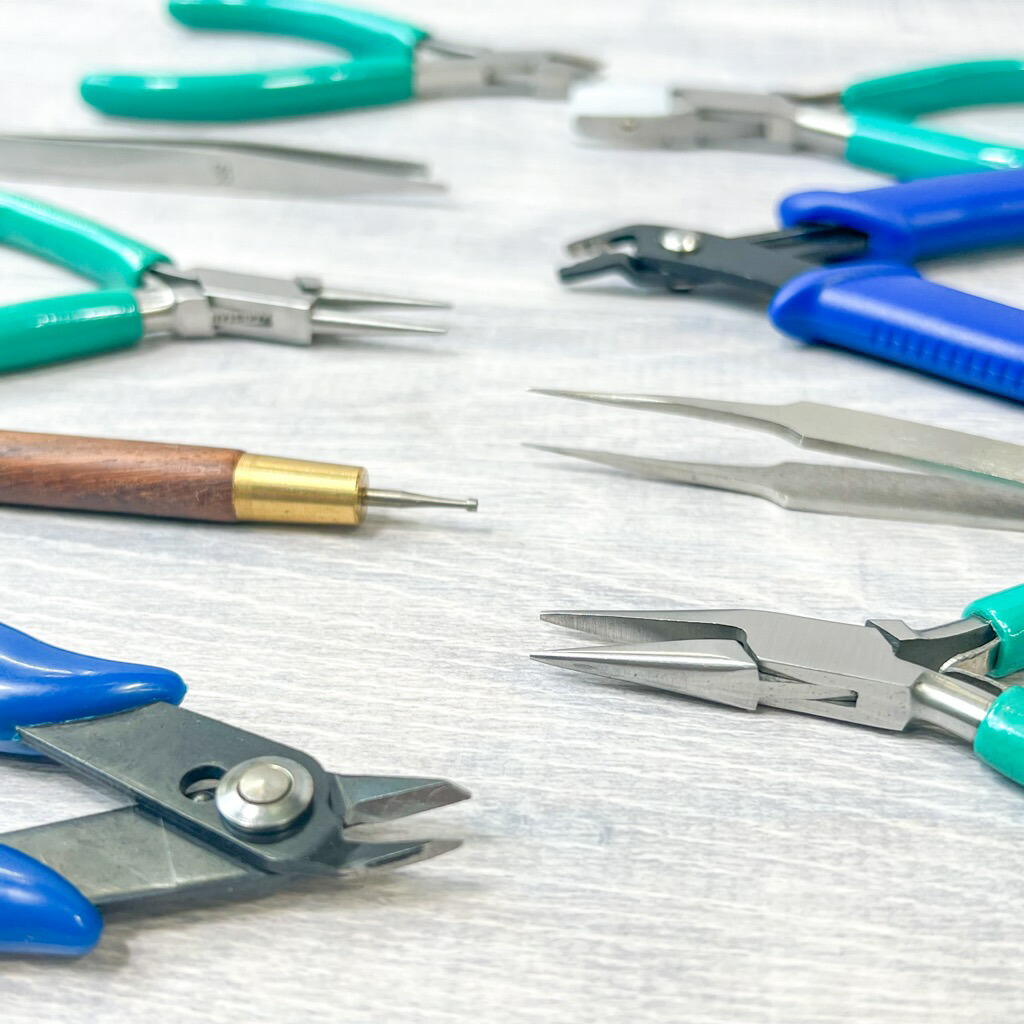 ビーズ ワイヤー クラフト ツール 9点 セット 　プライヤー ユーロツール EUROTOOL ハンドメイド 手芸 ジュエリー ビーズ アクセサリー 工具 セット アーティスティックワイヤー 手芸 クラフト ハンドメイド 9,600円