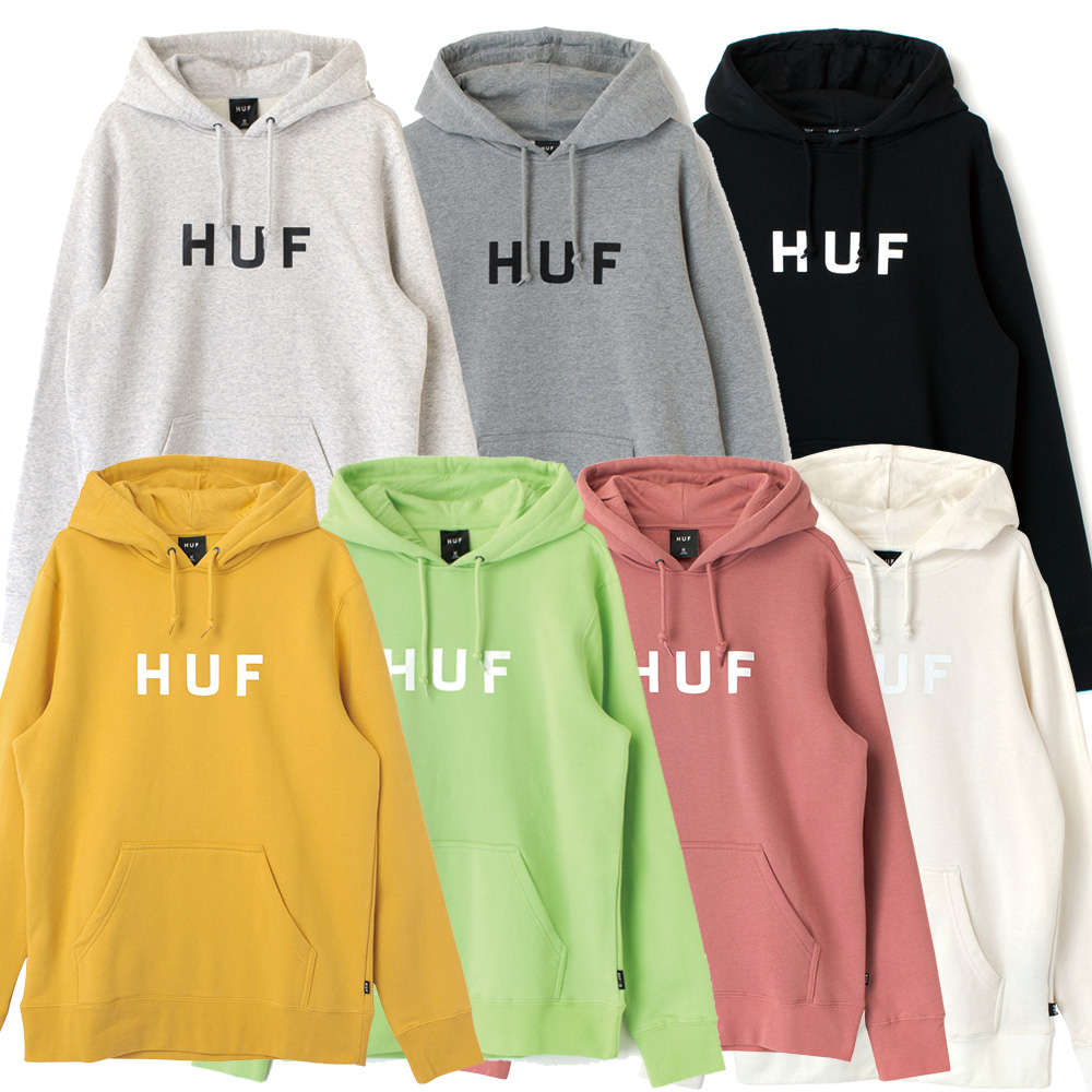 Huf ハフ かっこいい カジュアル ストリート スポーツ スケーター アメカジ トップス 学校 通学 男女兼用 休日 部屋着 ブラック 黒 ホワイト 白 10代 代 30代 40代 男子 女子 ギフト 贈り物 プレゼント 誕生日 21年 秋冬新色入荷 Huf Huf ロゴ プリント