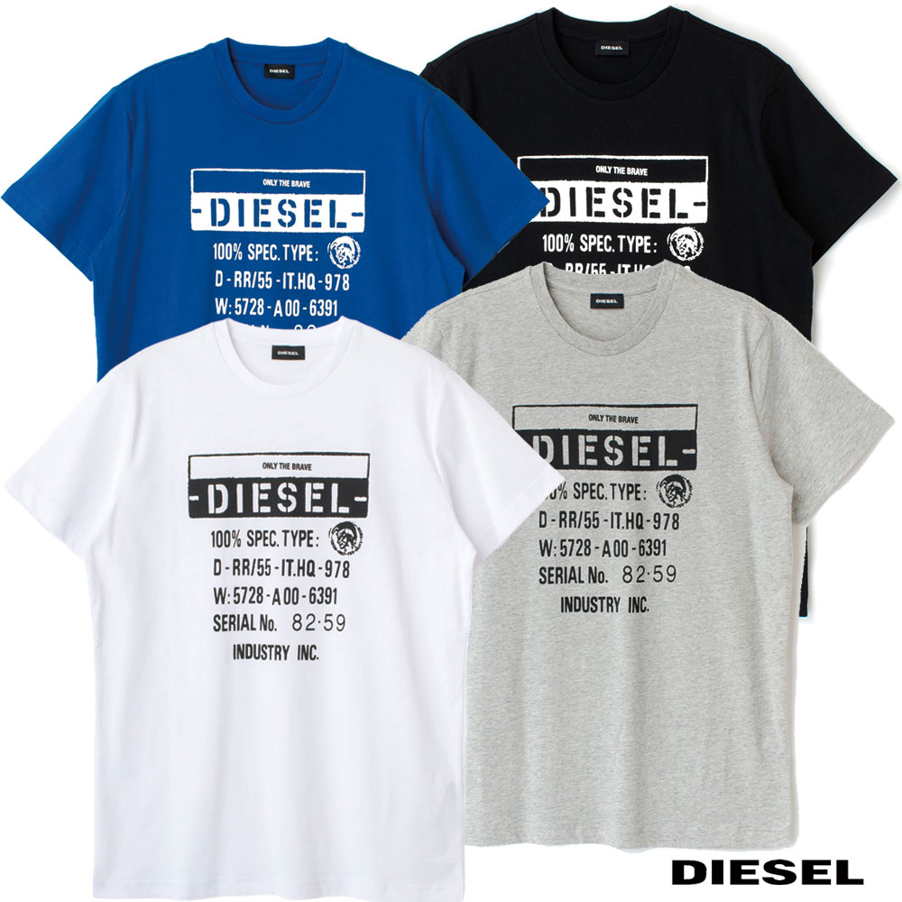 楽天市場 Diesel ディーゼル Tシャツ 半袖 Tシャツ カットソー T Diego S1メンズ レディース ユニセックス 男女兼用 オシャレ 大人 かっこいい カッコイイ 00sefz 0091a Tooo You