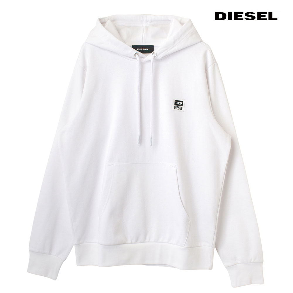 21年 春夏新作 Diesel ディーゼル フーディ 長袖 パーカー スウェット メンズ レディース ユニセックス 男女兼用 オシャレ 大人 かっこいい カッコイイ 白 ホワイト S Girk Hood K21 Sweat Shirt A Fmcholollan Org Mx