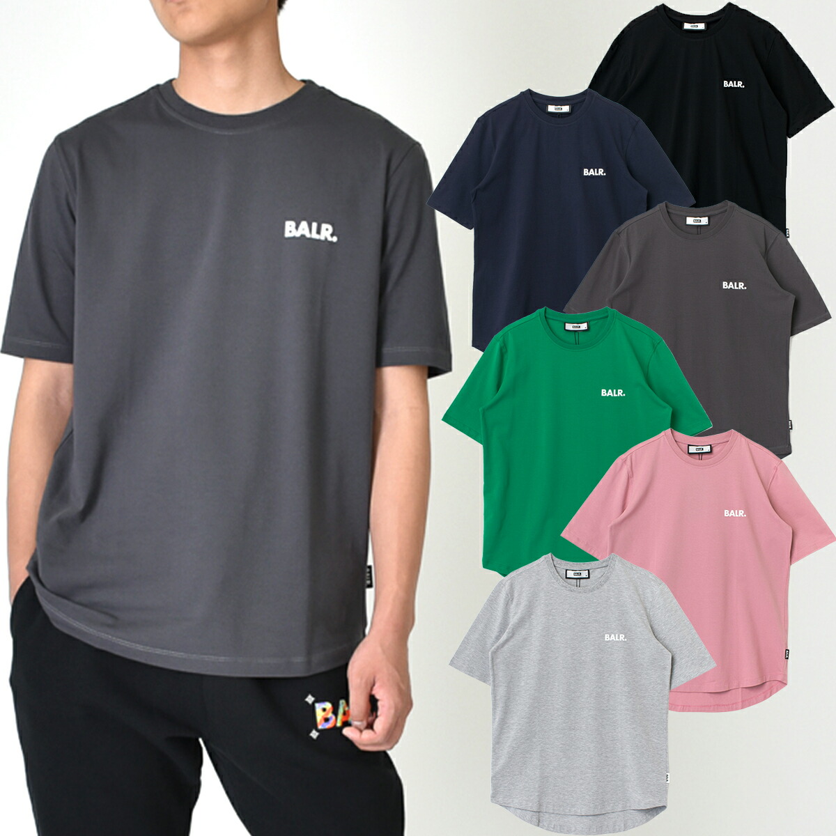 楽天市場】BALR. ボーラー FORM BOX FIT T-SHIRT B1112.1246