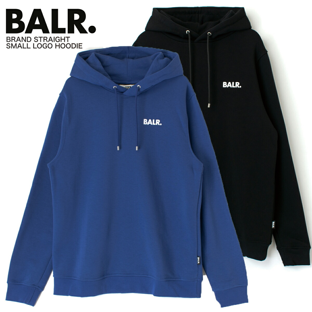 楽天市場】BALR. B1261.1017 Brand Straight Hoodie ボーラー