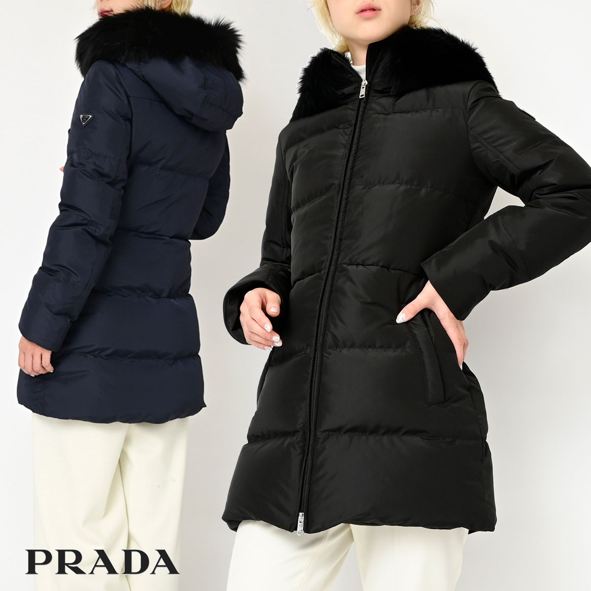 楽天市場】【残り1着 本物 新品】 PRADA ダウンジャケット