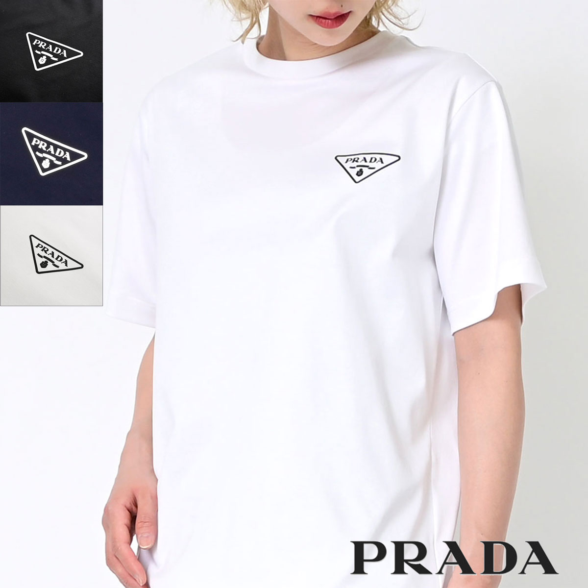 楽天市場】プラダ PRADA メンズ トップス ロンT Tシャツ 長袖