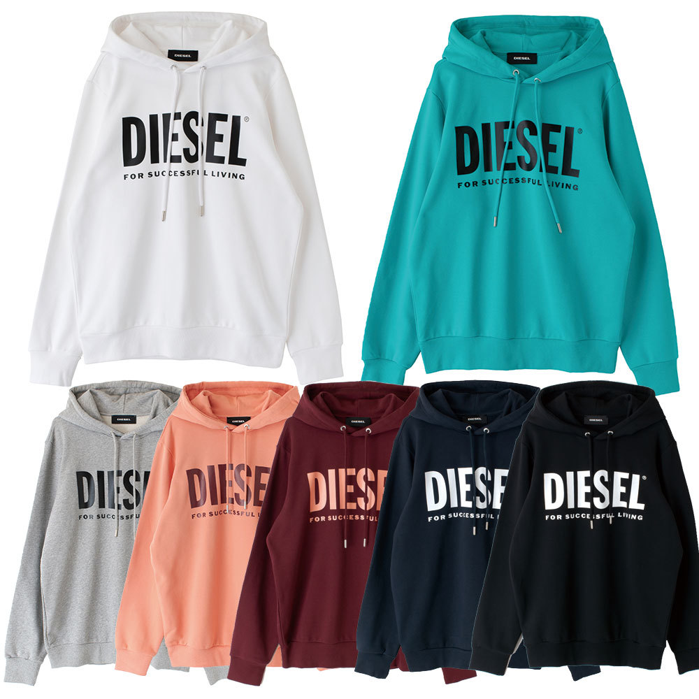 楽天市場 Diesel ディーゼルdiesel ロゴ パーカー スウェット トレーナー メンズ レディース ユニセックス 男女兼用 白 グリーン オシャレ 大人 かっこいい カッコイイ 00saqj 0bawt Tooo You