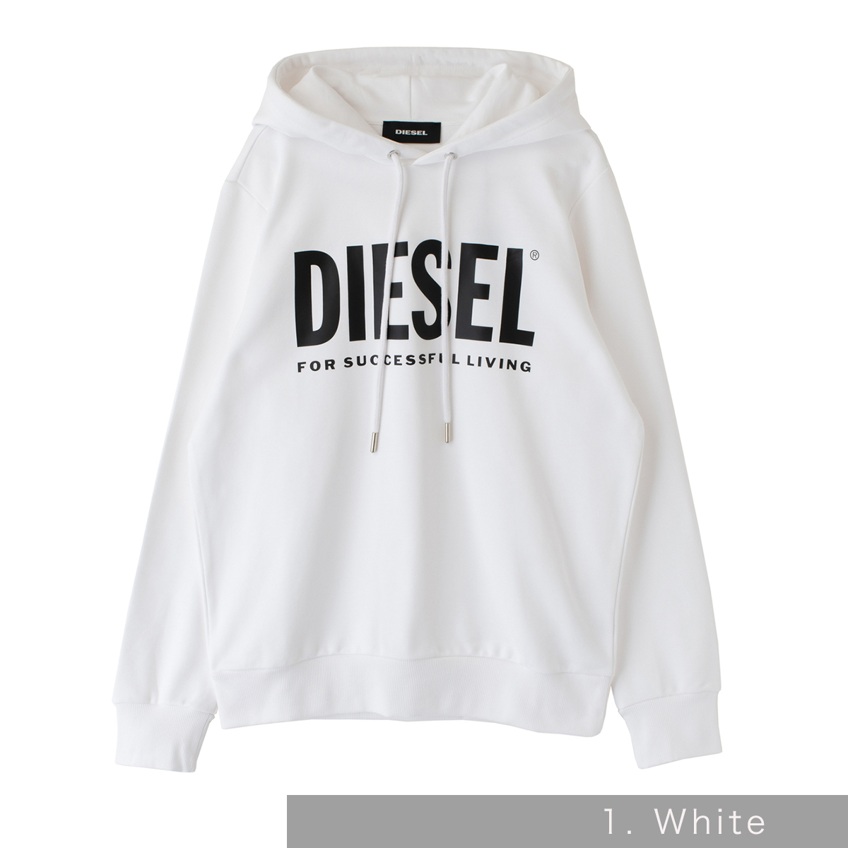 楽天市場 Diesel ディーゼル Diesel ロゴ パーカー スウェット トレーナー メンズ レディース ユニセックス 男女兼用 白 グリーン オシャレ 大人 かっこいい カッコイイ 00saqj 0bawt Tooo You