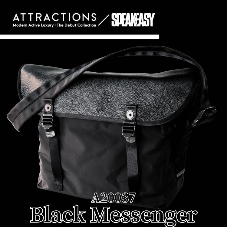 ATTRACTIONS アトラクションズ x SPEAKEASY スピークイージー Black Messenger ブラックメッセンジャー
