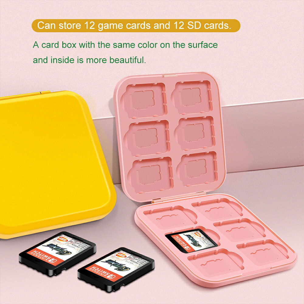 Nintendo Switchカセット&カセットケース Amazon.co.jp: switch ソフトケース カードケース 24枚ゲーム