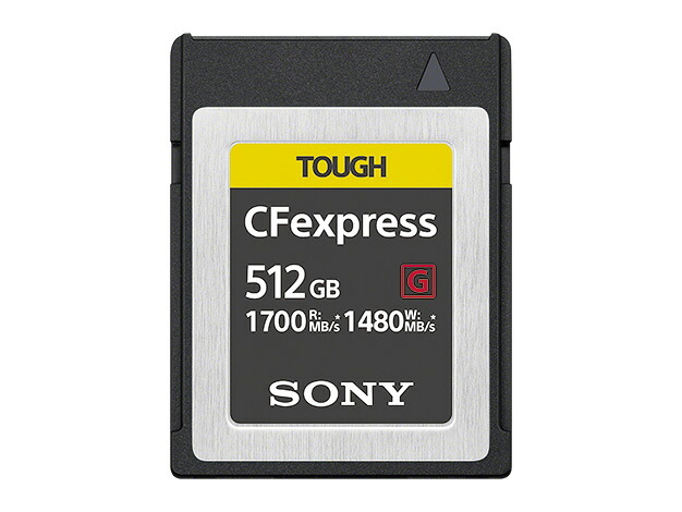 ソニー SONY 512GB CFexpress Type B 記憶装置歌留多 [CEB-G512]