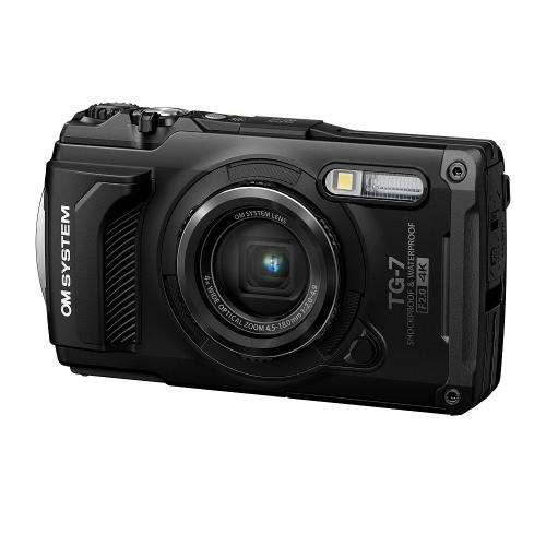 【新品】OM SYSTEM Tough TG-7 BLK （ブラック）【防水デジタルカメラ】｜トップカメラ　店