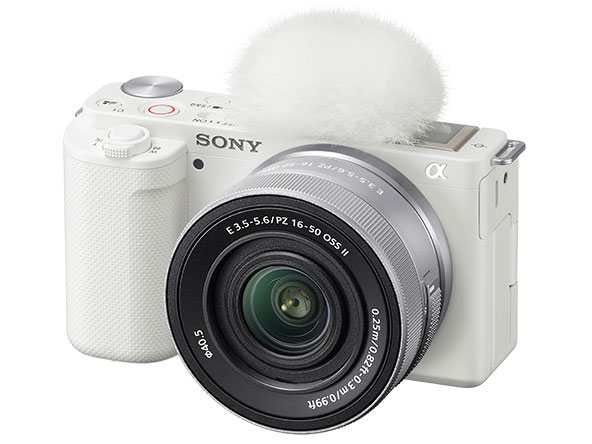 【新品】SONY ソニー VLOGCAM　ZV-E10 パワーズームレンズキット ホワイト [ZV-E10K W]｜トップカメラ　店
