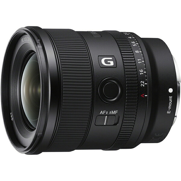 【新品】ソニー SONY FE 20mm F1.8 G [SEL20F18G] （フルサイズ対応 Eマウント）