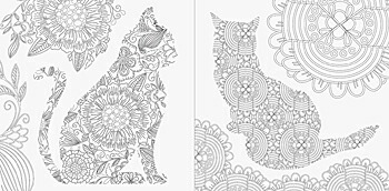 楽天市場 ねこと花もようのぬり絵ブック パイインターナショナル 大人の塗り絵 ギフト 贈り物 プレゼント ラッピング無料 店頭受取対応商品 トップカルチャーnetクラブ