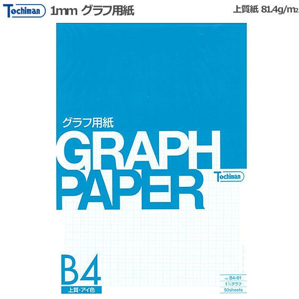 Sakaeテクニカルペーパー 1mm方眼紙 50枚 B4 M2 アイ色 上質紙81 4g 特価キャンペーン 上質紙81 4g